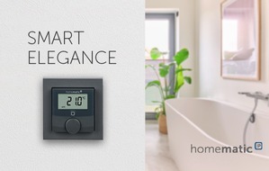 eQ-3 AG: Smart Elegance: Die neuen anthraziten Designvarianten von Homematic IP