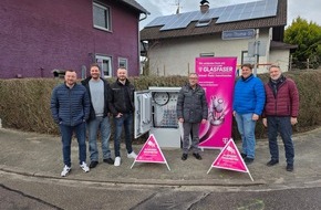 Deutsche Telekom AG: Glasfaser f&uuml;r Malsch: Ausbau schreitet voran