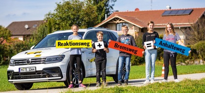 ADAC SE: BILD hilft e.V. "Ein Herz für Kinder" unterstützt das Verkehrssicherheitsprogramm "Achtung Auto" der ADAC Stiftung auch 2022