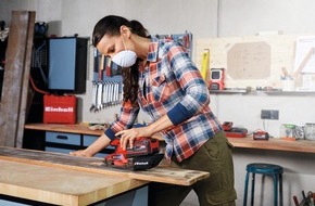 Einhell Germany AG: Lightweight and easy to handle – the Power X-Change cordless orbital sander from Einhell