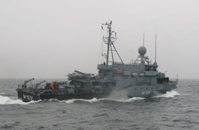 Presse- und Informationszentrum Marine: Deutsche Marine - Pressemeldung: 57 Seeminen in Ostsee zerstört