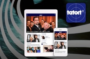 ARD Das Erste: Das Erste / Es ist soweit: Die "Tatort"-App ist da / Die erfolgreichste Krimi-Reihe Deutschlands ab heute rund um die Uhr auf Smartphone und Tablet