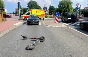Polizeiinspektion Stade: POL-STD: Buxtehude: Fahrt unter Drogeneinfluss und Verkehrsunf&auml;lle mit E-Scootern