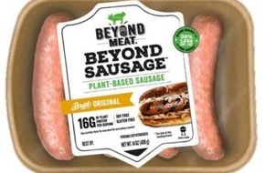 Getnow New GmbH: Beyond Meat Sausage - jetzt bei getnow lieferbar / Erneut liefert getnow vegane Food-Innovationen als Erster an Privatkunden