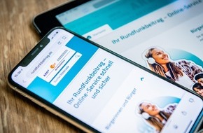 ARD ZDF Deutschlandradio Beitragsservice: Rundfunkbeitrag: Neues Informationsangebot für Beitragszahlende