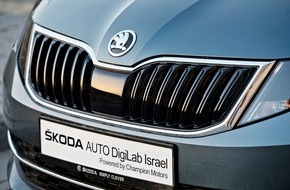 Skoda Auto Deutschland GmbH: SKODA AUTO schließt weitere Kooperationen mit Hightech-Start-ups in Israel (FOTO)