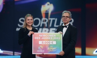 LOTTO Bayern: An die Spitze geklettert: GlücksSpirale-Zusatzlotterie Sieger-Chance kürt Boulderin Hannah Meul zur Newcomerin des Jahres