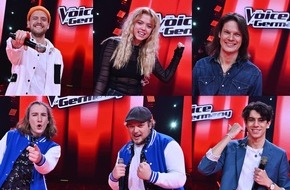 The Voice of Germany: Paula Dalla Corte, Mael und Jonas, Oliver Henrich, Alessandro Pola und Tosari Udayana stehen im #TVOG-Finale