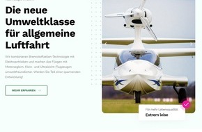 Klaus Ohlmann Adventures powered by Kasaero: PRESSEMELDUNG: Keine CO2 Emission, kein Motorenlärm - Fliegen mit Wasserstoff-Elektro-Antrieb "Made in Germany"