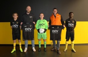 ACV Automobil-Club Verkehr: ACV schließt Hauptsponsor-Partnerschaft mit Alemannia Aachen: Engagement für Nachwuchs und Verkehrssicherheit