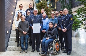 Polizeipräsidium Ludwigsburg: POL-LB: Polizeipräsidium Ludwigsburg unterzeichnet Charta der Vielfalt