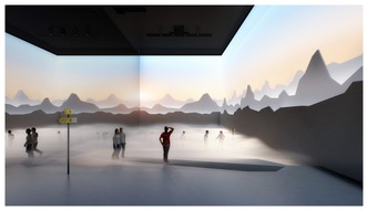 Expomobilia AG: EXPO 2020: Schweizer Pavillon "Belles Vues" nimmt Besucher mit übers Nebelmeer