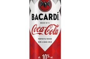 Coca-Cola Deutschland: Presseinformation: BACARDÍ® & Coca-Cola ab sofort fertig gemixt in der Dose