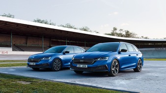 Skoda Auto Deutschland GmbH: ŠKODA wertet den OCTAVIA mit SPORTLINE-Version sowie Plug-in-Hybridantrieb für weitere Varianten auf