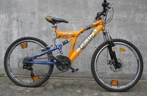 Polizeipräsidium Südhessen: POL-DA: Griesheim: Wer vermisst ein Kinder-Mountainbike? / Eigentümer gesucht