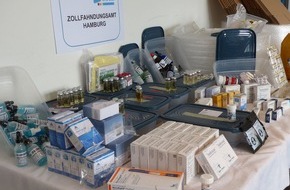 Zollfahndungsamt Hamburg: ZOLL-HH: Dopingmittel bei ehemaligem Weltmeister