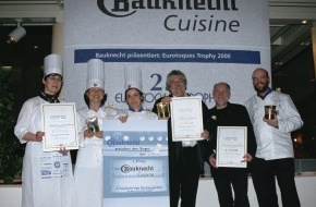 Bauknecht Hausgeräte GmbH: Sieger der 2. Eurotoques Trophy (Deutsche Kochmeisterschaft der Amateure) steht fest