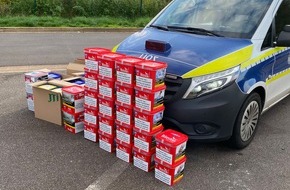 Hauptzollamt Saarbrücken: HZA-SB: Saarbrücker ZOLL stellt 17.400 g Rauchtabak sicher / Steuerschaden von über 1.400 Euro