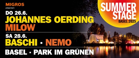 act entertainment ag: NEMO kommt nach Basel an die Summerstage 2025!
