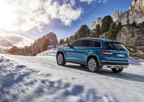 SKODA KODIAQ SCOUT: Robuster Auftritt unterstreicht Offroad-Eigenschaften (FOTO)