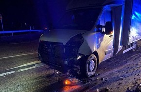 Polizeidirektion Trier: POL-PDTR: Verkehrsunfall mit leichtverletzter Person und erheblichen Sachschaden