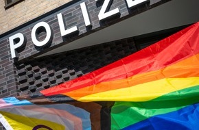 Landespolizeidirektion Saarland: POL-SL: Polizei Saarland hisst Regenbogenflagge / Internationaler Tag gegen Homophobie am 17. Mai 2025