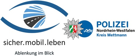 Polizei Mettmann: POL-ME: sicher.mobil.leben - Ablenkung im Blick - Kreis Mettmann 1809075