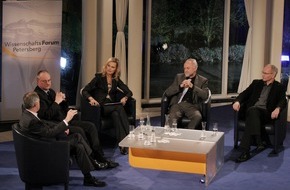 PHOENIX: WISSENSCHAFTSFORUM PETERSBERG "Was ist Glück? - Die Anatomie der Freude", PHOENIX-PROGRAMMHINWEIS für Sonntag, 15. März 2009, 13.00 Uhr und 22.30 Uhr