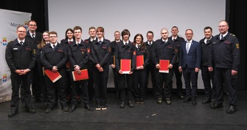 FW Minden: 986 Eins&auml;tze im Jahr 2025 - Feuerwehr Minden zieht Bilanz Jahresdienstversammlung am 20. Februar 2026 im Besselgymnasium