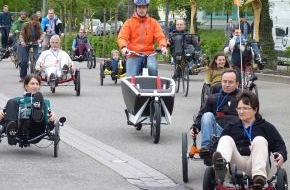 Spezialradmesse: 19. Internationale Spezialradmesse am 26. und 27. April / SPEZI-elle Innovationen und Rekorde - Messerschmitt-Roller als Velomobil