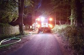 Feuerwehr Mülheim an der Ruhr: FW-MH: Waldbrand am Auberg