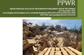 Bundesverband Holzpackmittel, Paletten, Exportverpackung e.V.: PPWR: HPE-Leitfaden schafft Klarheit bei Erzeugerverantwortung in der Holzpackmittelbranche