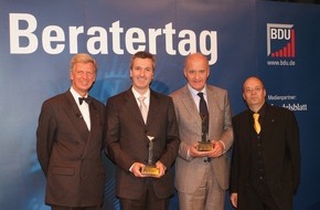 BDU Bundesverband Deutscher Unternehmensberatungen: BDU ManagerAward und BDU CompanyAward 2005/2006 / Auszeichnungen für hochkarätige Managementleistungen gehen an Prof. Götz W. Werner und Würth Gruppe