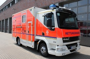 Feuerwehr Dorsten: FW-RE: Schwerer Arbeitsunfall auf einer Baustelle am frühen Vormittag