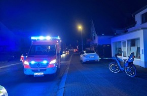 Polizei Rheinisch-Bergischer Kreis: POL-RBK: Bergisch Gladbach - Pedelec-Fahrerin prallt gegen Autot&uuml;r und erleidet schwere Verletzungen