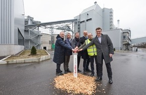 Koehler Group: Biomass instead of coal: Koehler Group christens its decarbonized combined heat and power plant