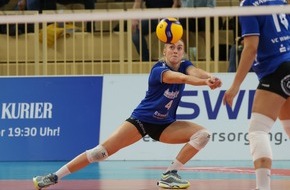 VC Wiesbaden Spielbetriebs GmbH: VCW bezwingt Münster im Tiebreak