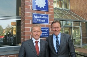 Polizeidirektion Göttingen: POL-GOE: Vereinsverbot "Hells Angels MC Charter Göttingen" - SPD Fraktionsvorsitzender besucht Polizeipräsident