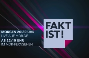 MDR-Talk „Fakt ist!“ zum Thema: „Frieden schaffen nur mit Waffen?“