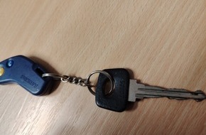 Polizeiinspektion Emsland/Grafschaft Bentheim: POL-EL: Emlichheim - Polizei bittet um Hinweise zu aufgefundenem Fahrzeugschlüssel
