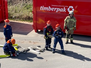FW Lehrte: Erfolgreicher Ausbildungsnachmittag der Stadtjugendfeuerwehr Lehrte