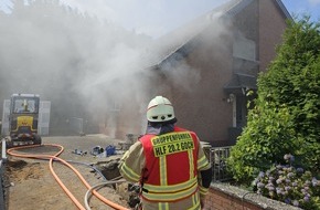 Freiwillige Feuerwehr der Stadt Goch: Feuerwehr Goch: Zwei Verletzte nach Kellerbrand