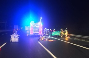 Feuerwehr Kaarst: FW-NE: Verkehrsunfall mit eingeklemmter Person