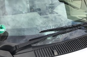Polizeidirektion Worms: POL-PDWO: Fußgänger von Auto erfasst und geflüchtet