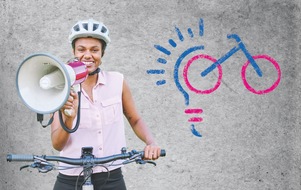 Initiative RadKULTUR: RadKULTUR prämiert kreative Aktions-Ideen für mehr Radverkehr / Wettbewerb-Endspurt für alle Radbegeisterten im Land