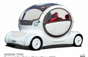 Nissan Switzerland: Tokio Motor Show 2005 - Ideen à la Nissan: Vom Pivo bis zum Amenio