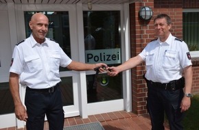 Polizeiinspektion Stade: POL-STD: Polizeistationen Drochtersen und Harsefeld unter neuer Leitung - langjährige Stationsleiter im Ruhestand