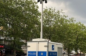 Polizei Duisburg: POL-DU: Alt-Hamborn: Videobeobachtung am Hamborner Altmarkt wieder installiert
