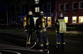 Feuerwehr Schermbeck: FW-Schermbeck: Verdächtiger Rauch - Automatensprengung