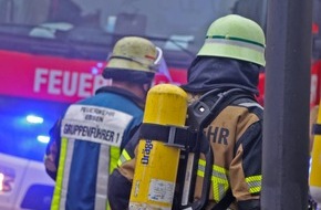 Feuerwehr Essen: FW-E: Küchenbrand in einem Mehrfamilienhaus, keine Verletzten